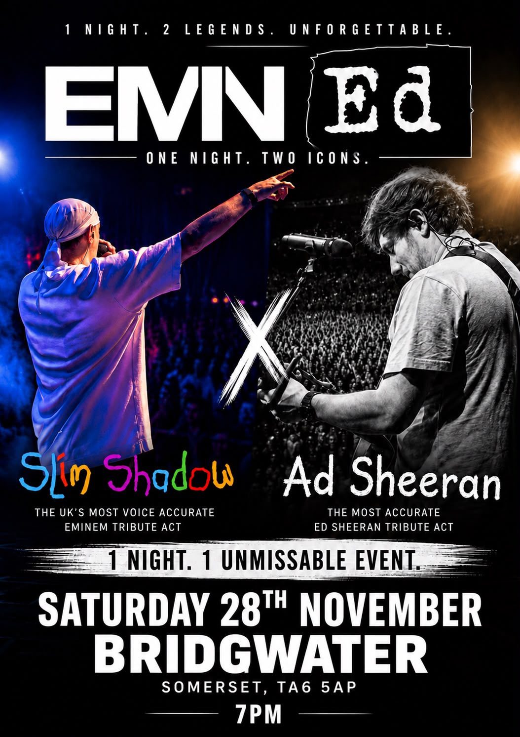 The Real Slim Shadow & Ad Sheeran Live at The Cobblestones